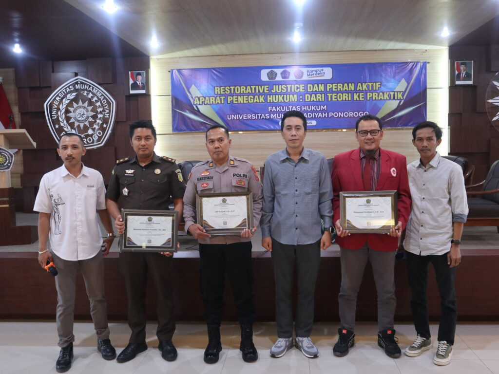 Talkshow FH UMPO 2025 “Restorative Justice dan Peran Aktif Aparat Penegak Hukum: Dari Teori ke Praktik” Talkshow FH UMPO 2025 “Restorative Justice dan Peran Aktif Aparat Penegak Hukum: Dari Teori ke Praktik”