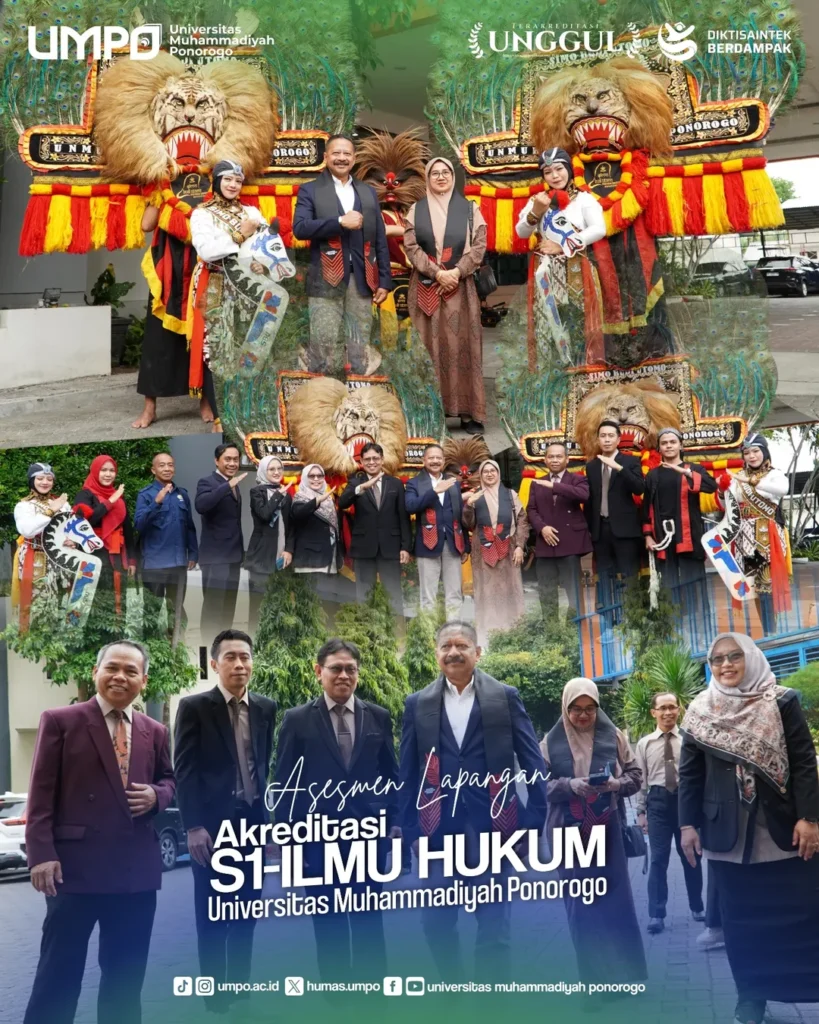 Asesmen Lapangan (AL) untuk Program Studi S1 Ilmu Hukum UMPO Tahun 2025 Asesmen Lapangan (AL) untuk Program Studi S1 Ilmu Hukum UMPO Tahun 2025